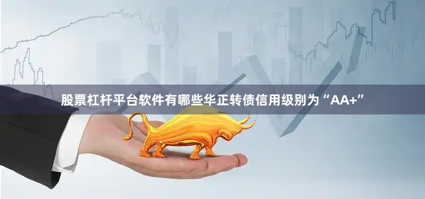 股票杠杆平台软件有哪些华正转债信用级别为“AA+”