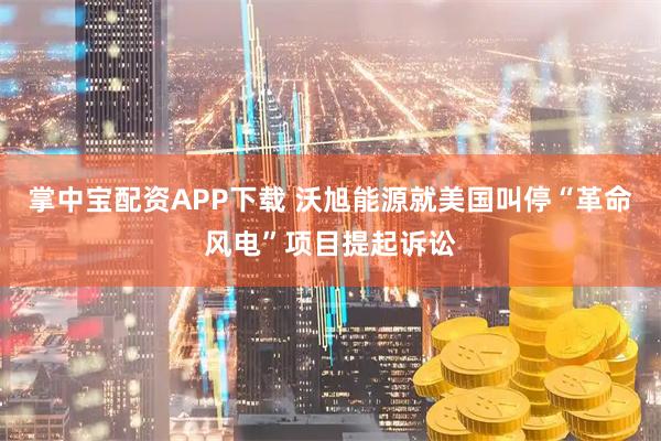 掌中宝配资APP下载 沃旭能源就美国叫停“革命风电”项目提起诉讼